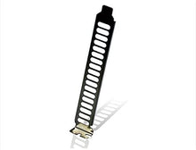 Carica l'immagine nel visualizzatore di Gallery, SilverStone SST-Aeroslots - placca di ventilazione per slot PCI, 4 pezzi, effetto Nickel