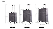 Carica l'immagine nel visualizzatore di Gallery, AmazonBasics - Trolley da viaggio morbido e leggero, 69 cm, 69 Grigio