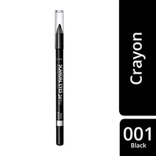 Carica l'immagine nel visualizzatore di Gallery, Rimmel London Matita Occhi Waterproof ScandalEyes - Kohl Kajal Nero, 001 Black