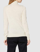 Carica l&#39;immagine nel visualizzatore di Gallery, Marchio Amazon - MERAKI Pullover Lana Merino Donna Collo 48, Beige (Oatmeal) - Ilgrandebazar