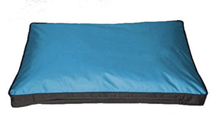 SAUERLAND Fodera per Cuscini da Esterni 120 x 80 cm, Blu (Senza Imbottitura)...