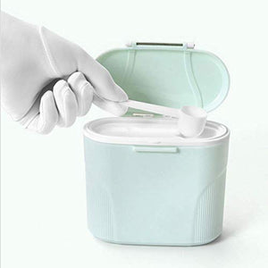 Contenitore per Latte in Polvere Neonati Dispenser Alimenti Green - Ilgrandebazar