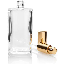Carica l&#39;immagine nel visualizzatore di Gallery, Fantasia, Vaporizzatore per profumo vuoto, in vetro trasparente, con...