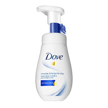 Carica l&#39;immagine nel visualizzatore di Gallery, Dove Mousse Detergente Viso Idratante, per Pelli Normali e Miste 160 ml