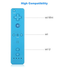 Carica l&#39;immagine nel visualizzatore di Gallery, PowerLead Remote Controller per Wii con Motion Plus Integrato e Nunchuck Blu