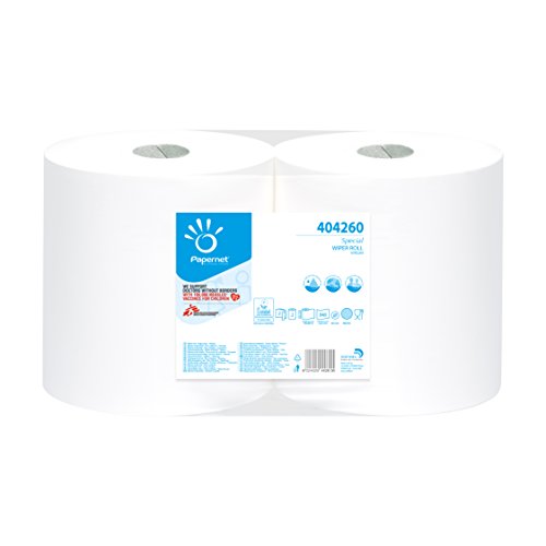Papernet 404260 Bobina Industriale di Carta, 2 Veli, Bianco, 190.8 M, 2... - Ilgrandebazar