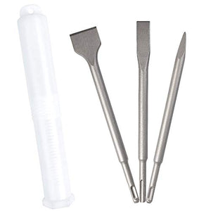 flintronic Scalpelli SDS-Plus 3pcs, Scalpello SDS Spatola #1 3Pcs+Scatola - Ilgrandebazar