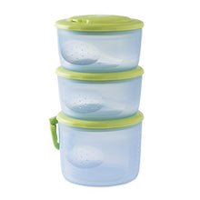Carica l'immagine nel visualizzatore di Gallery, Chicco 00007658000000 Contenitori PortaPappa System Easy Meal, 6m+, 3...