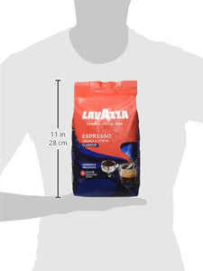 Lavazza Caffè in Grani per Macchina Espresso Crema e Gusto - 1 Kg