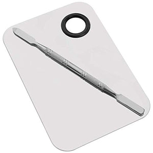 2 pezzi Palette per miscelazione del trucc,Palette in acrilico trasparente... - Ilgrandebazar