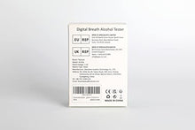 Carica l'immagine nel visualizzatore di Gallery, Flyhood Etilometro, Portatile Professionale Digitale Alcool Test con Schermo LCD Display e Precisione Sensore Semiconduttore, Incluir 16 Boccagli