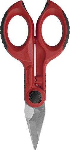 Intercable 16020-F1 Forbice per Elettricisti 3 in 1, Rosso, Piccolo - Ilgrandebazar