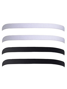 Sumind 4 Pezzi Spessa Non-Scivolo Elastici Sport Fasce di Calcio Capelli...