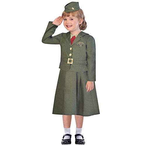 Costume da Bambino Soldato della seconda Guerra Mondiale 11 a 12 Anni - Ilgrandebazar