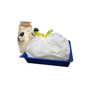 Sacchetti Lettiera Gatto Borsa con 3 Confezioni da (21 Sacchetti), 91.5×45.7...
