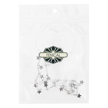Carica l&#39;immagine nel visualizzatore di Gallery, Fenical Collana girocollo di colore argento con catena choker donne boho... - Ilgrandebazar