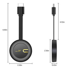 Carica l'immagine nel visualizzatore di Gallery, Yehua Miracast HDMI Dongle,1080P Wireless WiFi Display Dongle Stick...