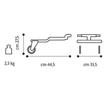Carica l&#39;immagine nel visualizzatore di Gallery, Brevi 700 Wally Pedana Porta Bambino, Per bambini dai 15 mesi / fino a 20...