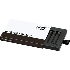 Montblanc 105191 - Cartucce di inchiostro Mistery Black (nero) Mystery