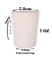 Carica l&#39;immagine nel visualizzatore di Gallery, MGGI Trading 100pz Bicchiere di Carta per Bevande 7oz Bianco, 7 oz Bianco - Ilgrandebazar
