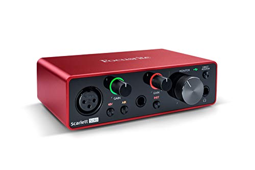 Focusrite MOSC0024 Scarlett Solo 3rd Gen - Interfaccia audio USB da 2... - Ilgrandebazar