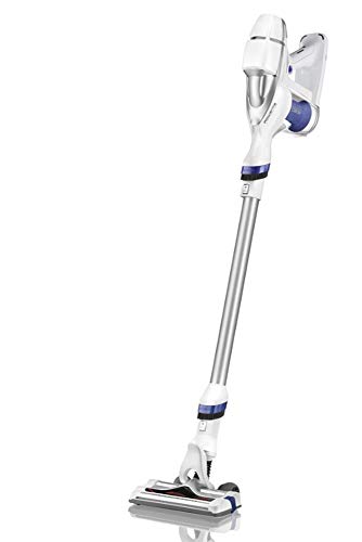 Rowenta RH9057WO Air Force 360, Scopa Elettrica Senza Fili e Bianco E Cobalto - Ilgrandebazar