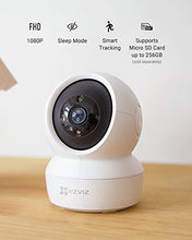 Carica l'immagine nel visualizzatore di Gallery, EZVIZ C6N Telecamera Wi-Fi Interno 1080p Videocamera Sorveglianza Interno Pan/Tilt/Zoom Compatibile con Alexa, Rotazione a 360°, Visione Notturna, Tracciamento del Movimento e Audio Bi-direzionale