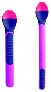 MAM Cucchiai e coperchio sensibili al calore Rosa - Ilgrandebazar