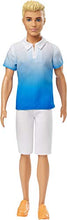 Carica l&#39;immagine nel visualizzatore di Gallery, Barbie Ken, Bambola con Maglietta e Pantaloncini Bianchi, per Bambini 3+... - Ilgrandebazar