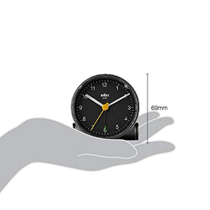 Orologio Sveglia Analogico Classico Braun con Funzione Snooze e Luce,... - Ilgrandebazar