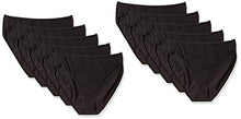 Carica l&#39;immagine nel visualizzatore di Gallery, Standard Cotton Stretch Hi-cut Brief Panty, 6-pack,...