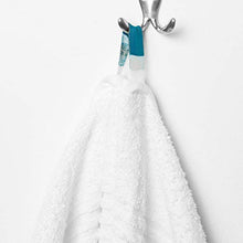 Carica l'immagine nel visualizzatore di Gallery, Zollner 4 asciugamani bianchi in spugna ,50x100 cm, 100% 50 x 100 Bianco