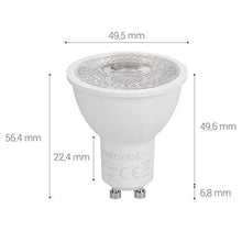 Carica l&#39;immagine nel visualizzatore di Gallery, kwmobile 6x Lampadine LED GU10 7W - 525Lumen A+ luce - non dimmerabile - Ilgrandebazar
