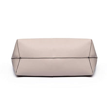Carica l&#39;immagine nel visualizzatore di Gallery, Miss Lulu Borsetta da Donna Grande Ecopelle Borsa a Tracolla Hobo Tote Beige