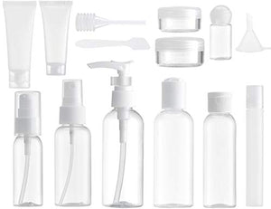 MYLL 14 Pezz Bottigliette da Viaggio Set per Aereo (Max.100ml), Contenitori...