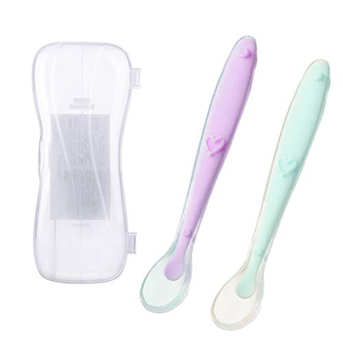 SUPVOX Cucchiai Silicone Morbido Cucchiaino Svezzamento per Neonato Bambini... - Ilgrandebazar