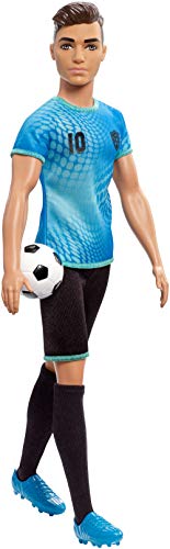 Barbie- Ken Calciatore Bambola Giocattolo per Bambini 3+ Anni, FXP02 - Ilgrandebazar