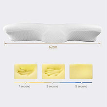 Carica l'immagine nel visualizzatore di Gallery, ZoneYan Cuscino Cervicale Ortopedico Collo, Contorno Memory Foam con...