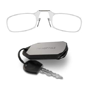 ThinOptics Gli occhiali da lettura con il 2.50 resistenza, Trasparente - Ilgrandebazar