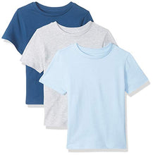 Carica l&#39;immagine nel visualizzatore di Gallery, Amazon Essentials Boys&#39; 3-Pack Short Sleeve Tee Bambino - Ilgrandebazar