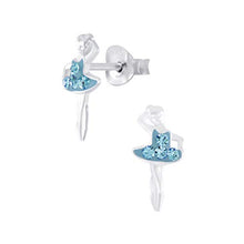 Carica l'immagine nel visualizzatore di Gallery, Melchior Jewellery – Orecchini a bottone ipoallergenici a forma di ballerina... - Ilgrandebazar