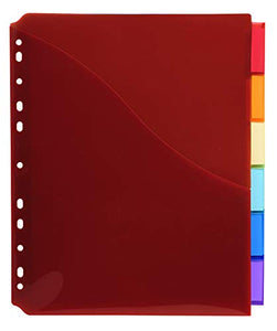 Exacompta 4834E Divisori e Segnaletica, 30x23.5 cm, Multicolore - Ilgrandebazar
