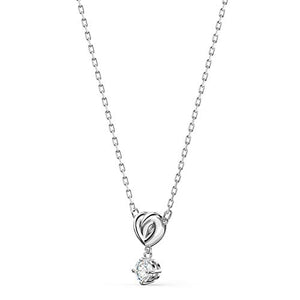 Swarovski Collana con Ciondolo Donna Placcato_Oro Cristallo Rotonda - 5517928 - Ilgrandebazar