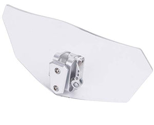 BOXWELOVE - Deflettore di estensione per parabrezza moto con clip