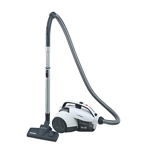 Hoover La71_La10011 Lander Aspirapolvere a Traino Bianco/Grigio Traslucido - Ilgrandebazar
