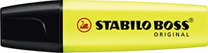 Evidenziatore - STABILO BOSS ORIGINAL - Astuccio da 8 in 7 Colori assortiti - Ilgrandebazar
