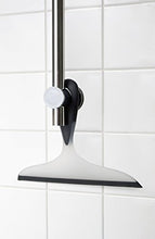Carica l'immagine nel visualizzatore di Gallery, Wenko 18752100 Tira acqua per il bagno Loano - 17 x 23 cm, Bianco/Nero