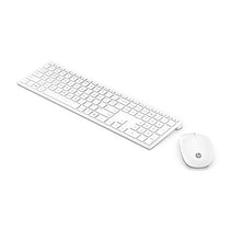 Carica l&#39;immagine nel visualizzatore di Gallery, HP-PC Pavilion 800 Tastiera e Mouse Wireless, Tre Zone Tasti Freccia e Bianco