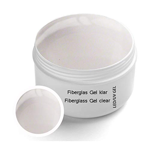 Sun Garden Nails Gel UV in fibra di vetro Monofasico Trasparente 30 ml - Ilgrandebazar