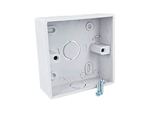 Carica l'immagine nel visualizzatore di Gallery, Scatola Incasso Muro Parete Quadrata 86X86, Stile Standard Cinese, Ottimo Per Termostato Touch Panel, In plastica (86X86X33mm)